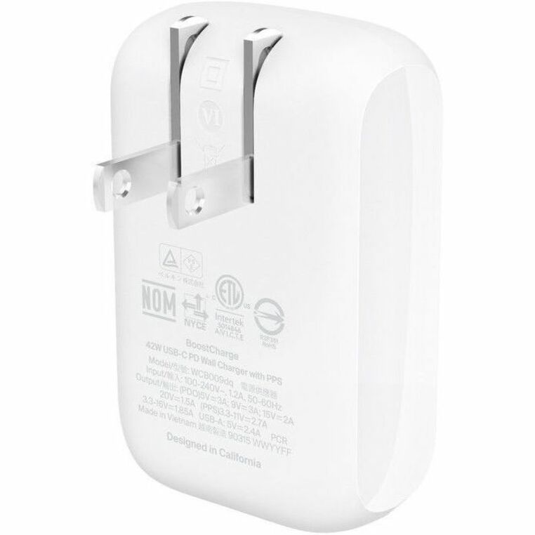 Belkin BoostCharge Dual Wall Charger 42W WCB009DQWH