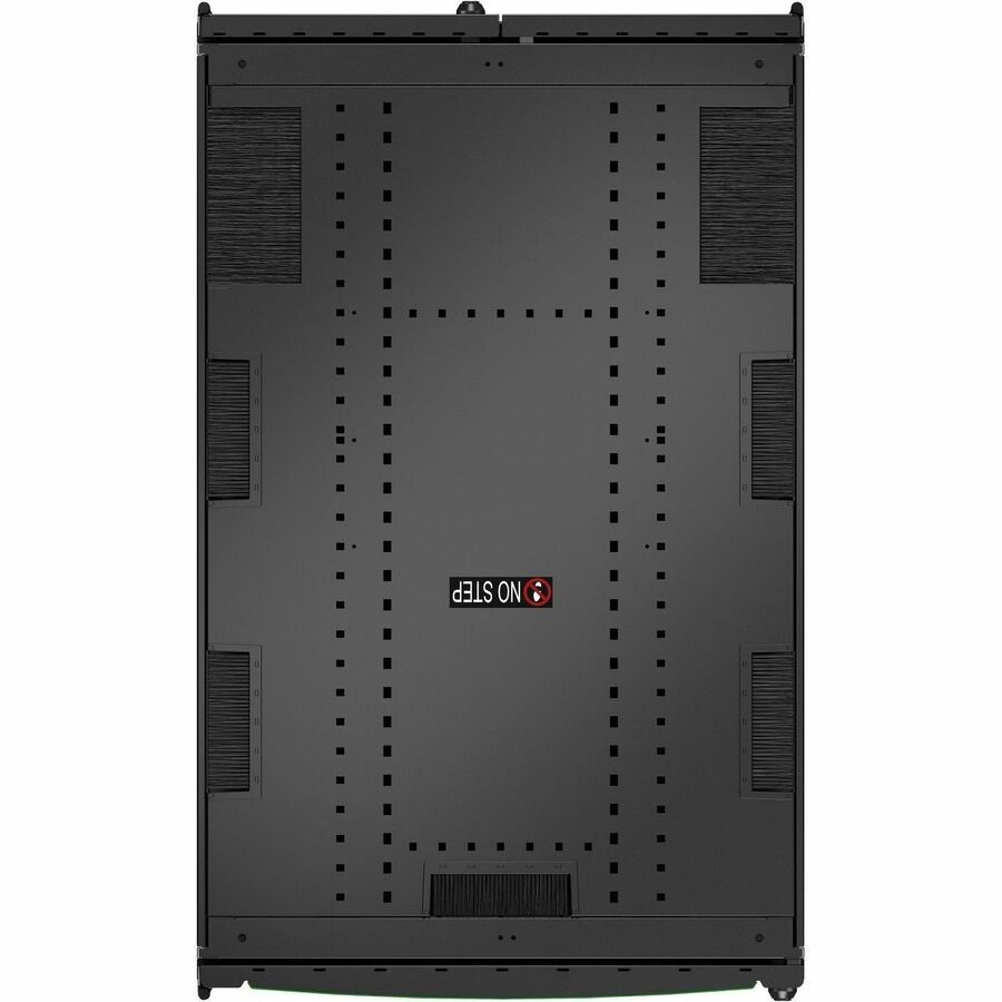 APC by Schneider Electric NetShelter SX Server Rack Gen 2, 42U, 1991H x 750W x 1200D mm, with Sides, Black AR3350B2