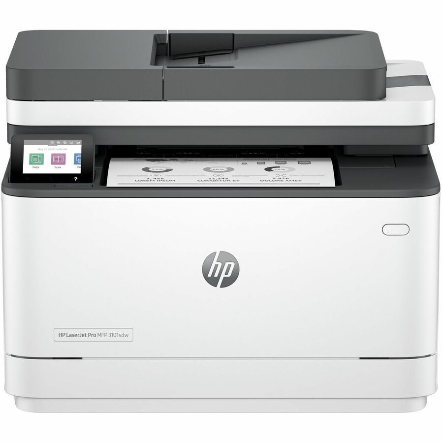 HP LaserJet Pro 3101SDW Wired & Wireless Laser Multifunction Printer - Monochrome 9D2X4F#BGJ