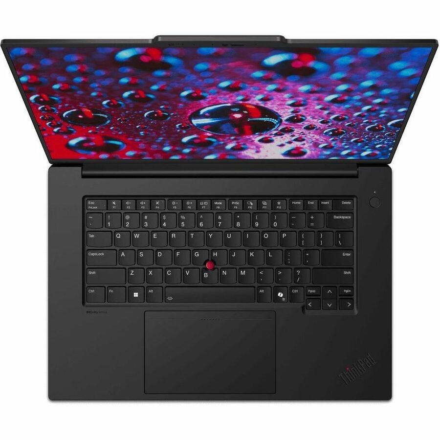 Lenovo ThinkPad P1 Gen 7 21KV000KUS 16" Touchscreen Notebook - WQUXGA - Intel Core Ultra 7 165H - vPro Technology - Intel Evo Platform - 32 GB - 1 TB SSD - English Keyboard - Black 21KV000KUS