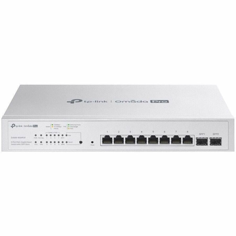 TP-Link Omada Pro 8-Port PoE+ Gigabit Smart Switch with 2 SFP Slots S4500-8GHP2F