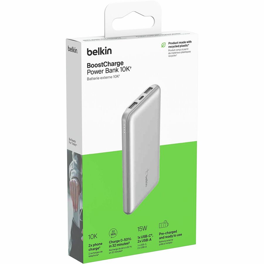 Belkin BoostCharge 10000 mAh Power Bank BPB011BTSL