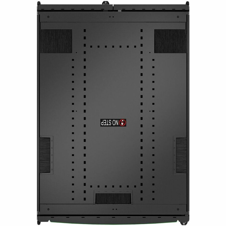 APC by Schneider Electric NetShelter SX Server Rack Gen 2, 45U, 2124H x 750W x 1070D mm, with Sides, Black AR3155B2