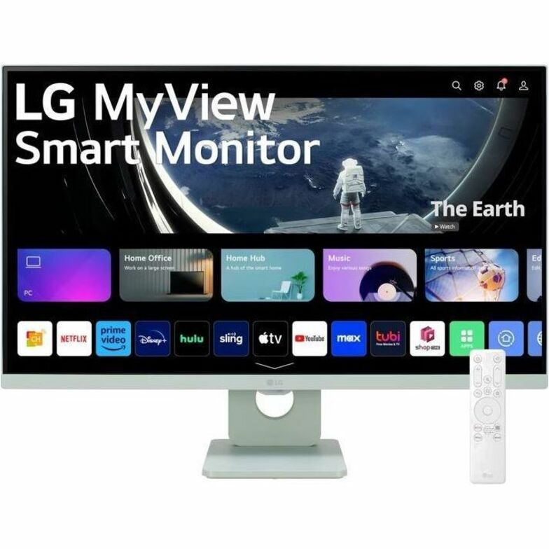 LG MyView 27SR50F-G 27" Class Full HD Smart LCD Monitor - 16:9 - Green 27SR50F-G