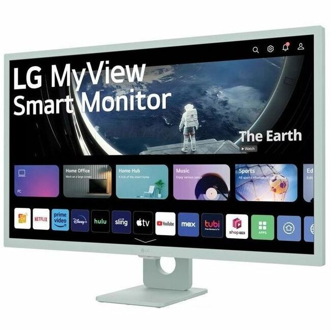 LG MyView 32SR50F-G 32" Class Full HD Smart LCD Monitor - 16:9 - Green 32SR50F-G