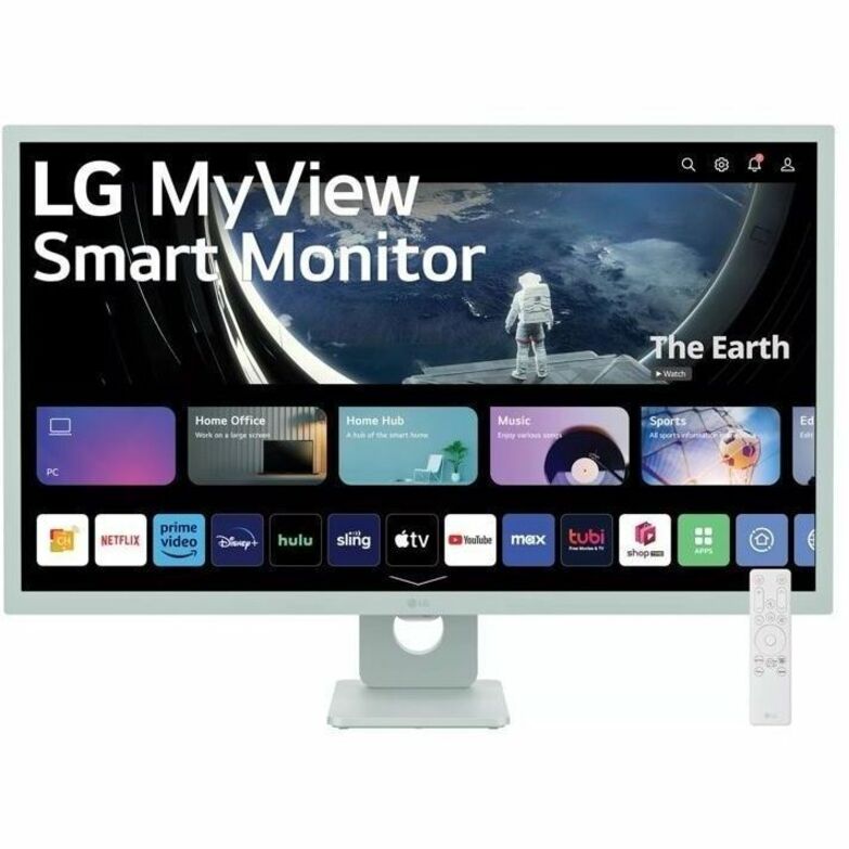 LG MyView 32SR50F-G 32" Class Full HD Smart LCD Monitor - 16:9 - Green 32SR50F-G