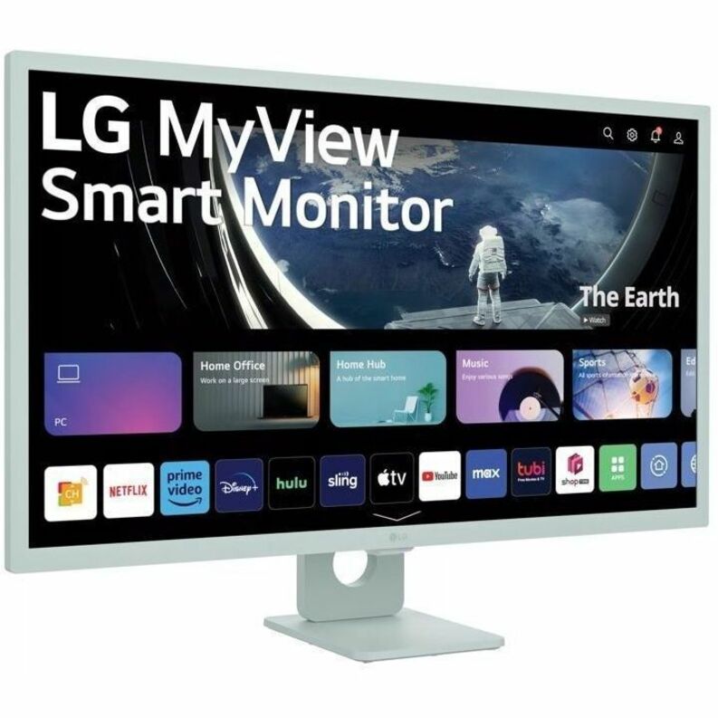 LG MyView 32SR50F-G 32" Class Full HD Smart LCD Monitor - 16:9 - Green 32SR50F-G