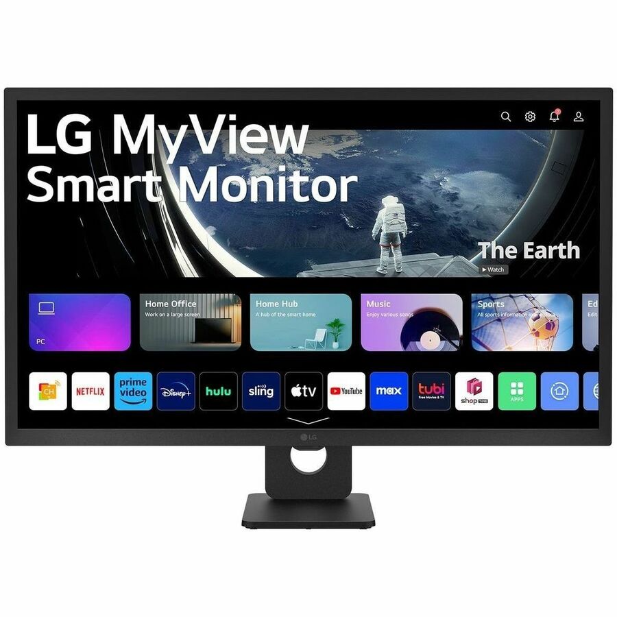 LG MyView 32SR50F-B 32" Class Full HD Smart LCD Monitor - 16:9 - Black 32SR50F-B