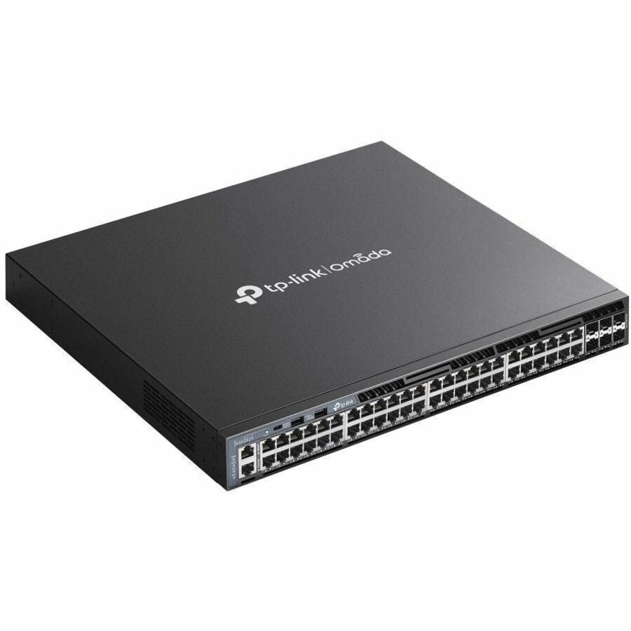 TP-Link Omada 48-Port Gigabit Stackable L3 Managed Switch with 6 10G Slots SG6654X