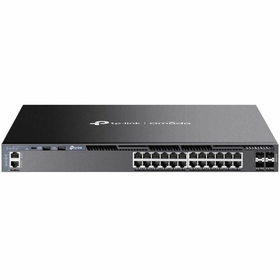 TP-Link Omada 24-Port Gigabit Stackable L3 Managed Switch with 4 10G Slots SG6428X