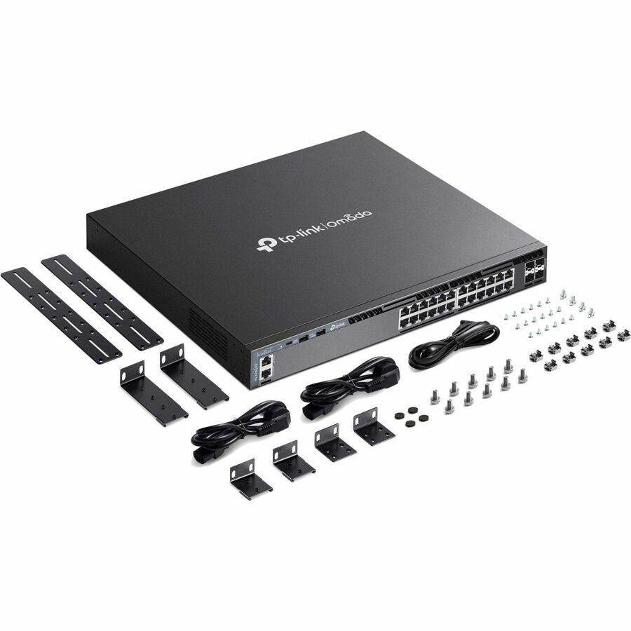 TP-Link Omada 24-Port Gigabit Stackable L3 Managed Switch with 4 10G Slots SG6428X