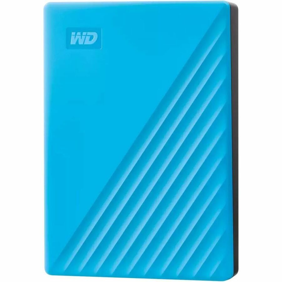 WD My Passport WDBR9S0060BBL-WESN 6 TB Portable Hard Drive - External - Blue WDBR9S0060BBL-WESN