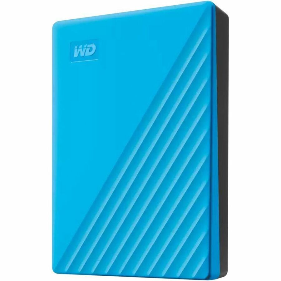 WD My Passport WDBR9S0060BBL-WESN 6 TB Portable Hard Drive - External - Blue WDBR9S0060BBL-WESN