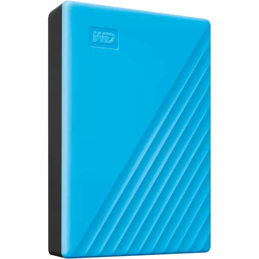 WD My Passport WDBR9S0060BBL-WESN 6 TB Portable Hard Drive - External - Blue WDBR9S0060BBL-WESN