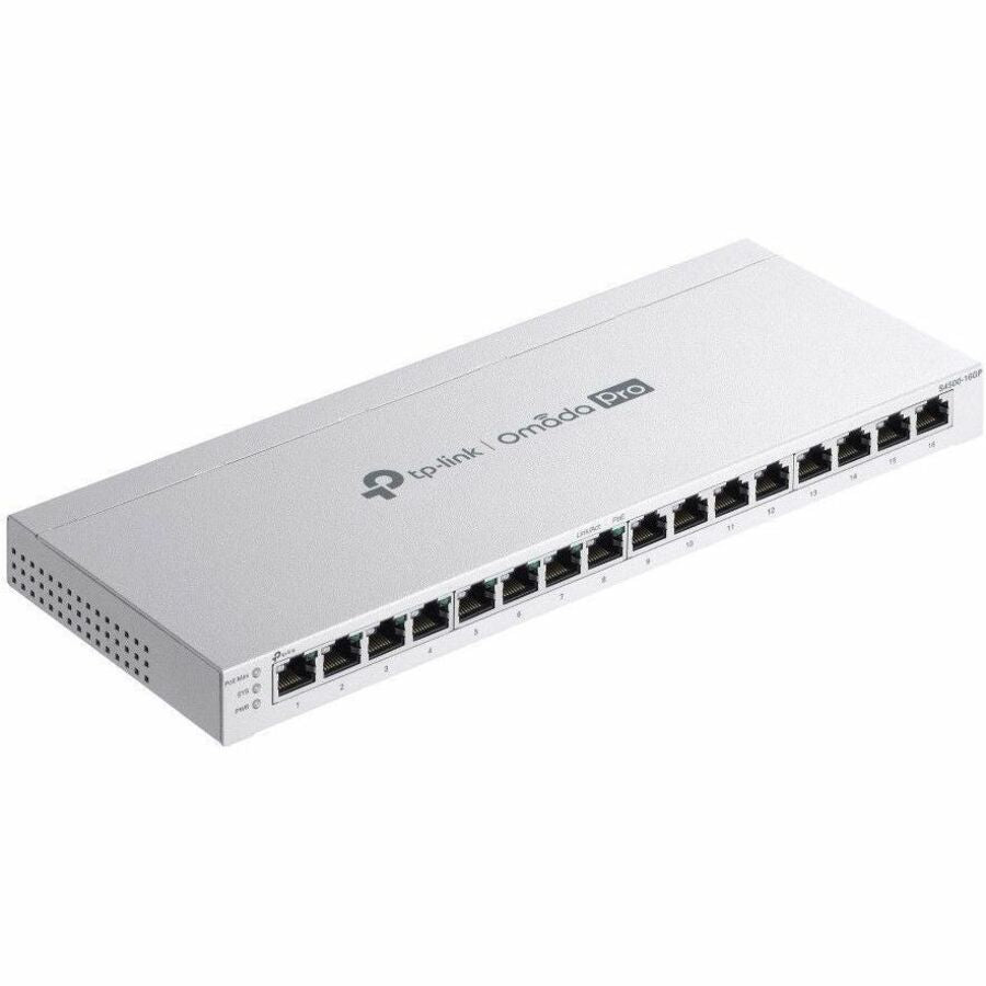 TP-Link Omada Pro 16-Port Gigabit Smart Switch with 8-Port PoE+ S4500-16GP