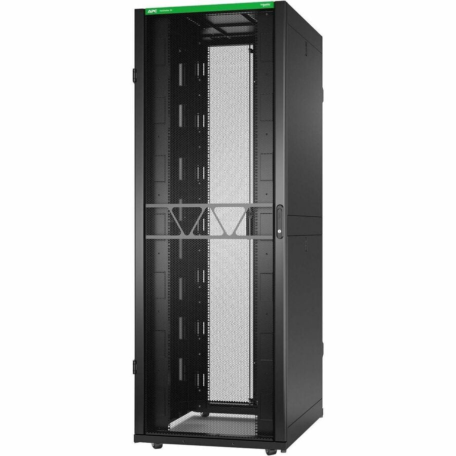 APC by Schneider Electric NetShelter SX Server Rack Gen 2, 48U, 2258H x 800W x 1070D mm,w/ Side,Black AR3187B2