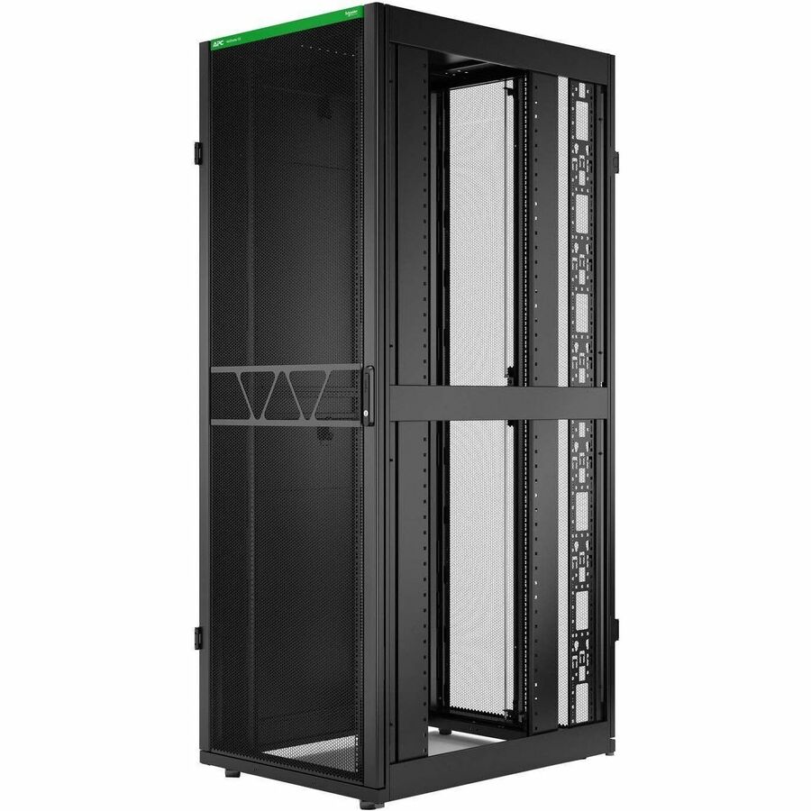 APC by Schneider Electric NetShelter SX Server Rack Gen 2, 48U, 2258H x 800W x 1070D mm,w/ Side,Black AR3187B2