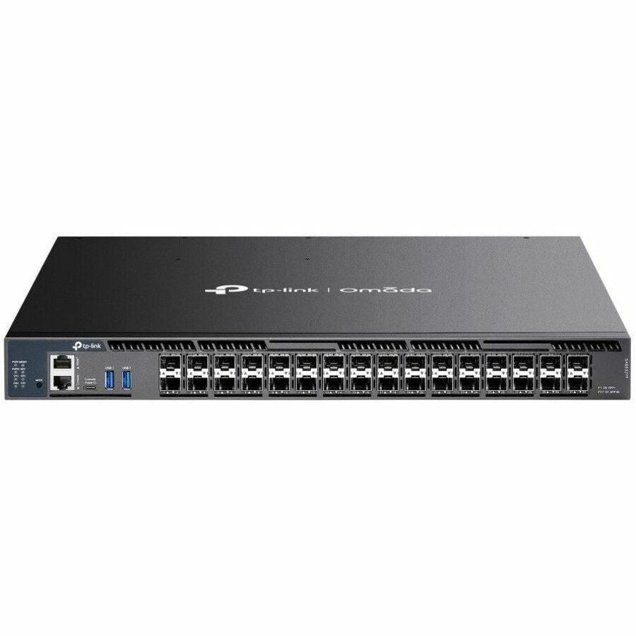 TP-Link Omada 26-Port 10G Stackable L3 Managed Aggregation Switch with 6 25G Slots SX6632YF