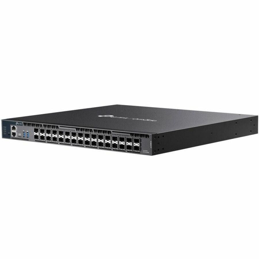 TP-Link Omada 26-Port 10G Stackable L3 Managed Aggregation Switch with 6 25G Slots SX6632YF