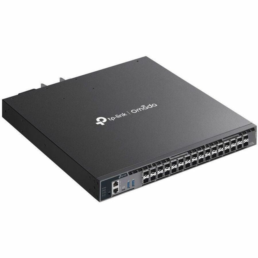 TP-Link Omada 26-Port 10G Stackable L3 Managed Aggregation Switch with 6 25G Slots SX6632YF