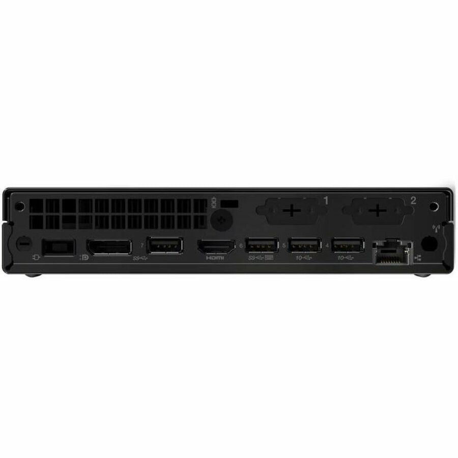 Lenovo ThinkCentre M90q Gen 5 12TH000YUS Desktop Computer - Intel Core i5 14th Gen i5-14500 - vPro Technology - 16 GB - 256 GB SSD - Tiny - Black 12TH000YUS