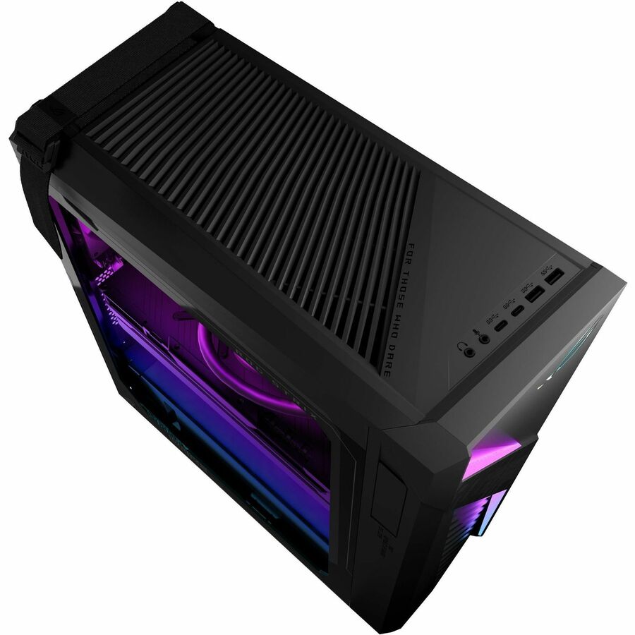 Asus ROG Strix G16CHR G16CHR-BSI74070S1T-CB Gaming Desktop Computer - Intel Core i7 14th Gen i7-14700F - 32 GB - 1 TB SSD - Mid-tower - Gray G16CHR-BSI74070S1T-CB