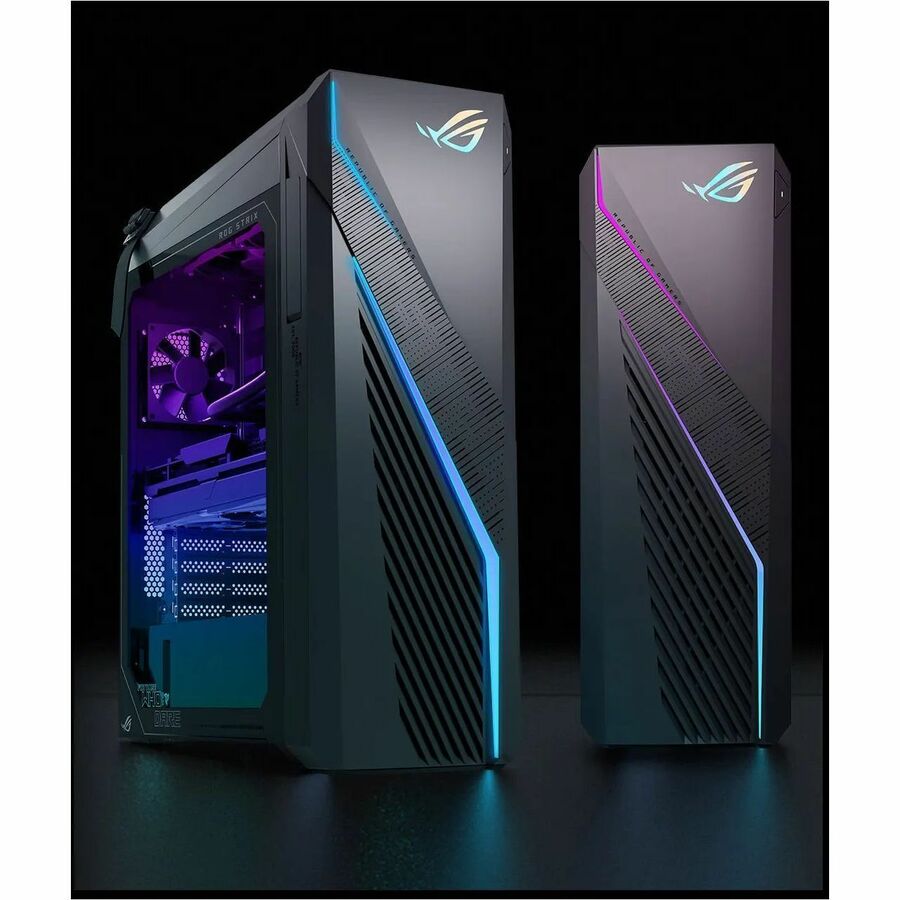 Asus ROG Strix G16CHR G16CHR-BSI74070S1T-CB Gaming Desktop Computer - Intel Core i7 14th Gen i7-14700F - 32 GB - 1 TB SSD - Mid-tower - Gray G16CHR-BSI74070S1T-CB