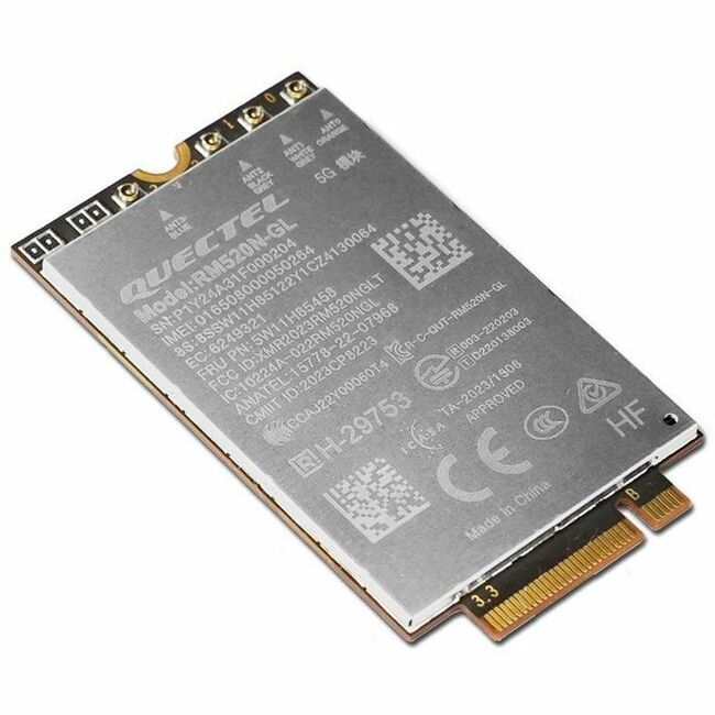 Lenovo Quectel RM520N-GL 5G M.2 WWAN Module for X1 Carbon Gen 12/T14 Gen 5 4XC1Q24434