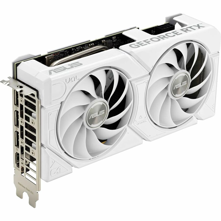 Asus NVIDIA GeForce RTX 4070 Graphic Card - 12 GB GDDR6X DUAL-RTX4070-O12G-EVO-WHI