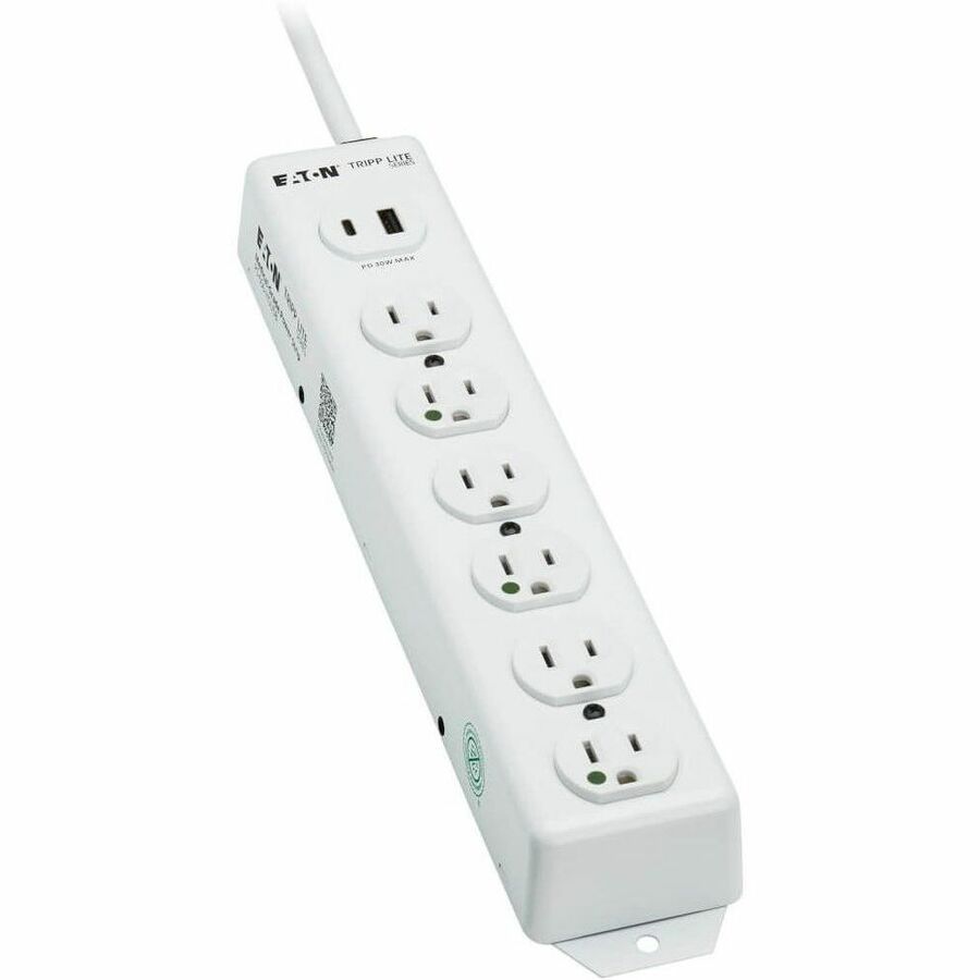 Tripp Lite series Safe-IT PS-606-HGUSB Power Strip PS-606-HGUSB