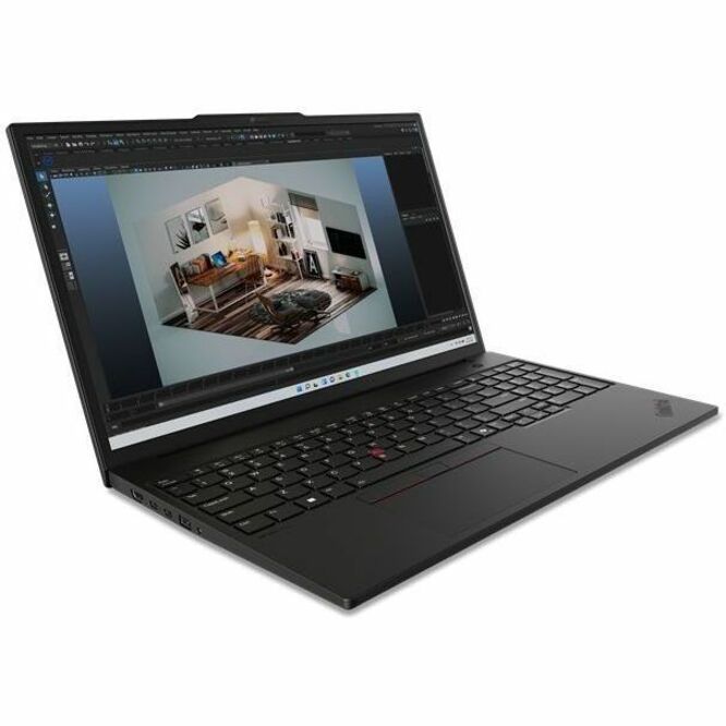 Lenovo ThinkPad P16s Gen 3 21KS0024US 16" Notebook - WQUXGA - Intel Core Ultra 7 165H - vPro Technology - 96 GB - 2 TB SSD - English Keyboard - Black 21KS0024US