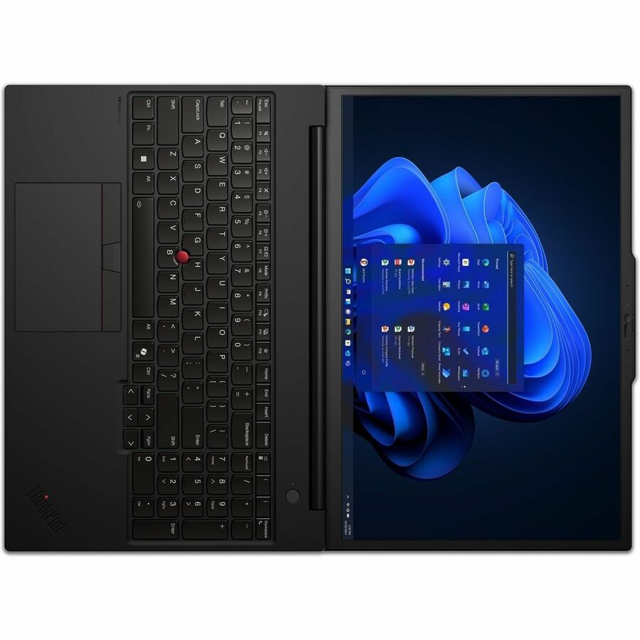 Lenovo ThinkPad P16s Gen 3 21KS0024US 16" Notebook - WQUXGA - Intel Core Ultra 7 165H - vPro Technology - 96 GB - 2 TB SSD - English Keyboard - Black 21KS0024US