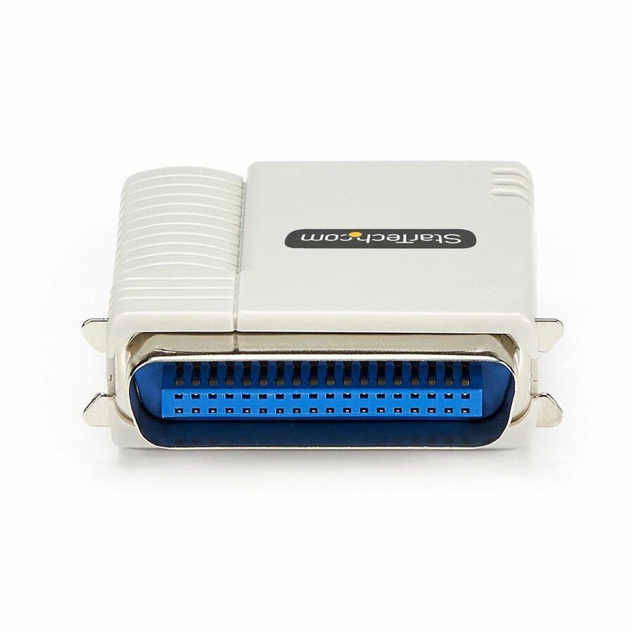 StarTech.com Ethernet to Parallel Network Print Server, 10/100Mbps LAN, WebUI Enabled, Centronics Ethernet Printer Server Adapter, Enhances Legacy Printer PM1115P3