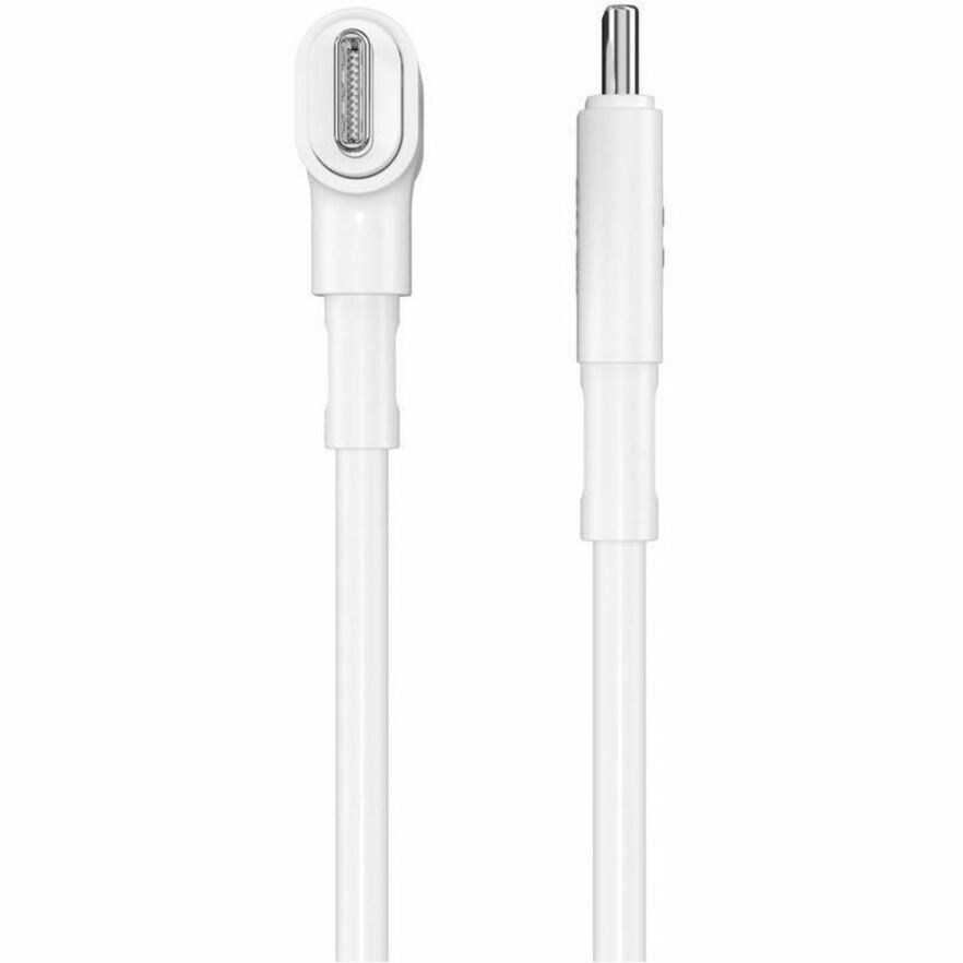 Targus HyperJuice USB-C and Lightning Hybrid Silicone Cable (1.5m/5ft) - White HJ4010WHGL