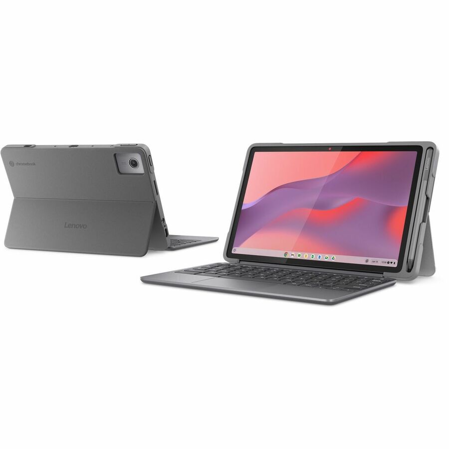 Lenovo Chromebook Duet EDU G2 83HJ0009UB 10.9" Touchscreen Convertible 2 in 1 Chromebook - WUXGA - MediaTek Cortex A78 + Cortex A55 - 8 GB - 64 GB Flash Memory - Luna Gray 83HJ0009UB