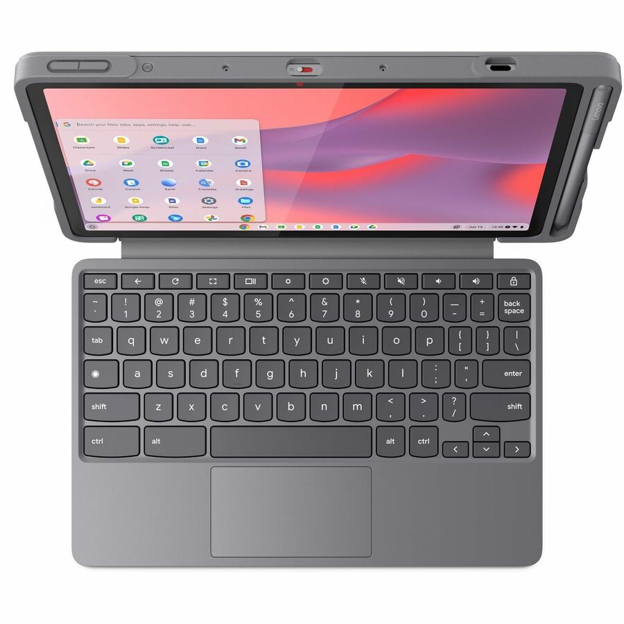 Lenovo Chromebook Duet EDU G2 83HJ0009UB 10.9" Touchscreen Convertible 2 in 1 Chromebook - WUXGA - MediaTek Cortex A78 + Cortex A55 - 8 GB - 64 GB Flash Memory - Luna Gray 83HJ0009UB