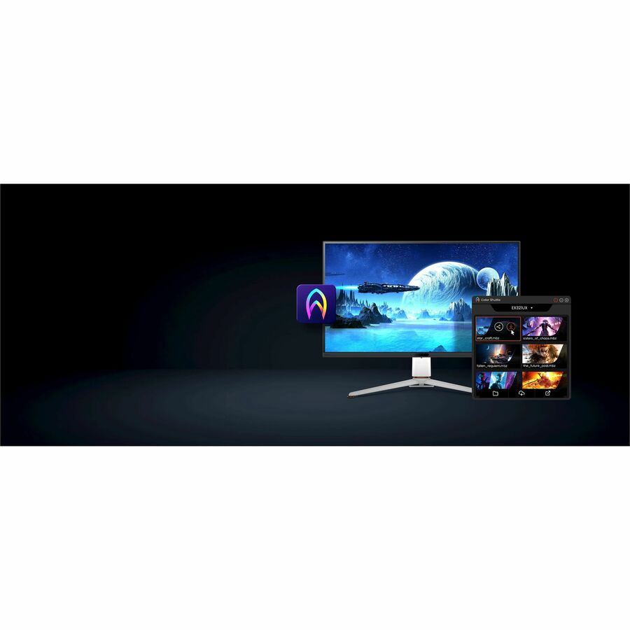 BenQ MOBIUZ EX381U 38" Class 4K UHD Gaming LED Monitor - 16:9 - White EX381U