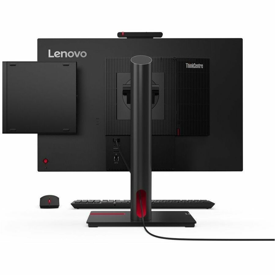 Lenovo ThinkCentre M75q Gen 5 12RQ001PUS Desktop Computer - AMD Ryzen 7 PRO 8700GE - 32 GB - 512 GB SSD - Tiny - Black 12RQ001PUS