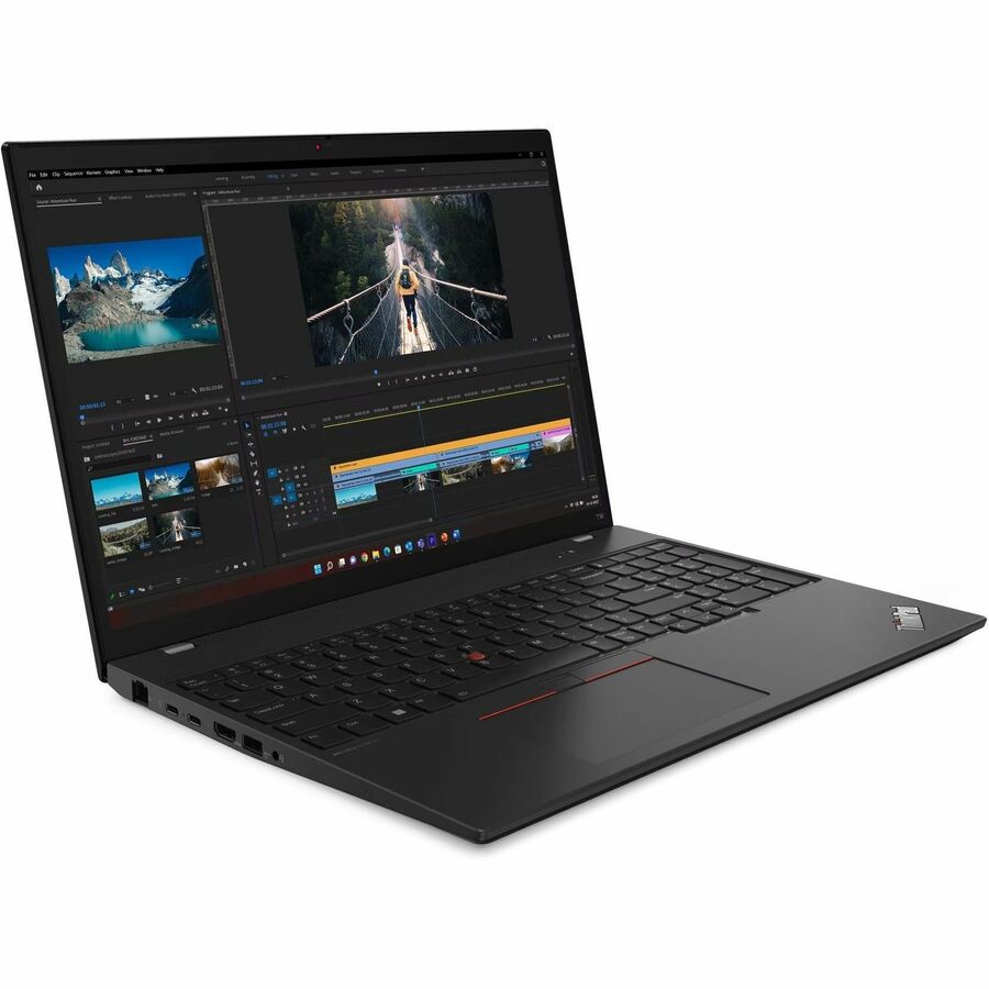 Lenovo ThinkPad T16 Gen 2 21K7005FCA 16" Notebook - WUXGA - AMD Ryzen 5 PRO 7545U - 16 GB - 256 GB SSD - Canadian French Keyboard - Black 21K7005FCA