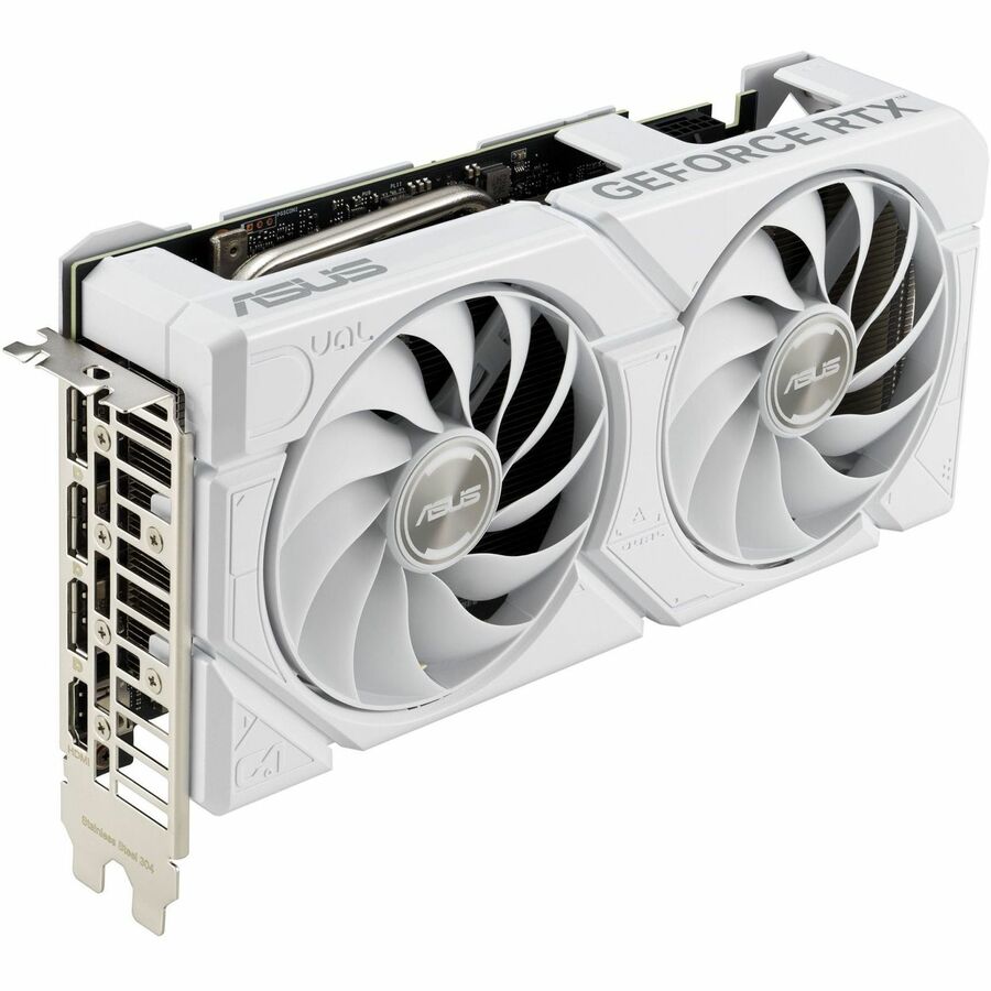 Asus NVIDIA GeForce RTX 4070 SUPER Graphic Card - 12 GB GDDR6X DUAL-RTX4070S-O12G-EVO-WH