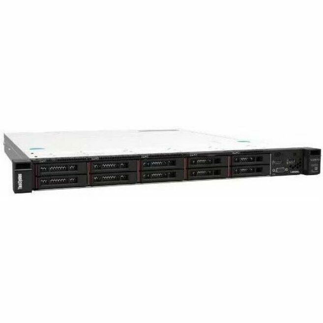 Lenovo ThinkSystem SR250 V3 7DCL1001NA 1U Rack Server - 1 x Intel Xeon E-2478 2.80 GHz - 32 GB RAM - 6.72 TB SSD - (2 x 480GB, 3 x 1.92TB) SSD Configuration - Serial ATA Controller 7DCL1001NA