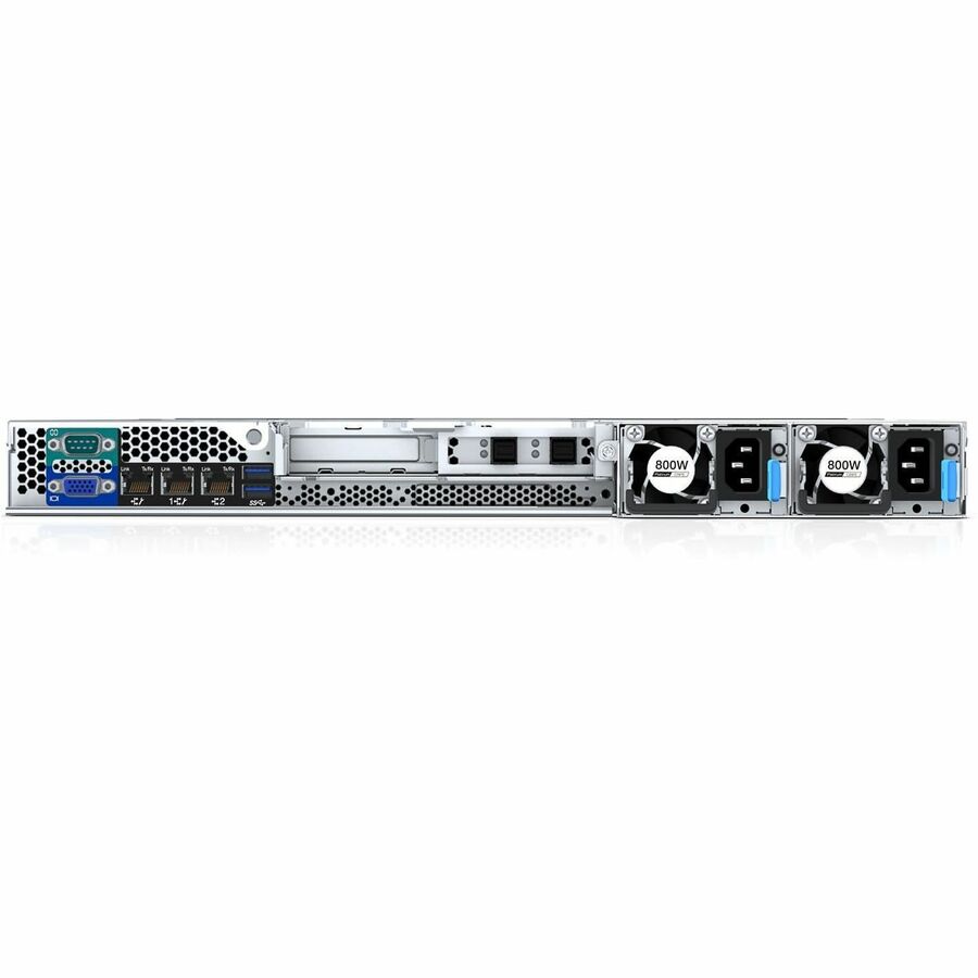 Lenovo ThinkSystem SR250 V3 7DCL1001NA 1U Rack Server - 1 x Intel Xeon E-2478 2.80 GHz - 32 GB RAM - 6.72 TB SSD - (2 x 480GB, 3 x 1.92TB) SSD Configuration - Serial ATA Controller 7DCL1001NA