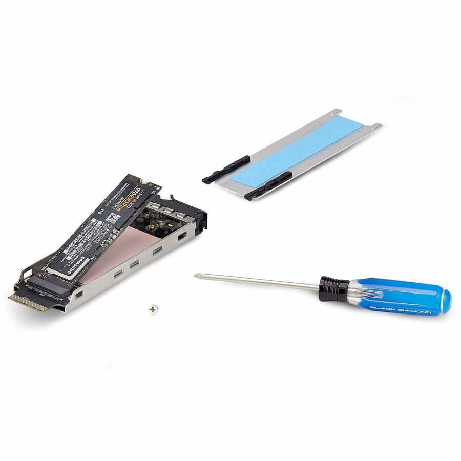 StarTech.com Dual-Bay M.2 NVMe SSD to PCIe x8 Removable Mobile Rack; Bifurcation Required; Tool-less Installation, PCIe Hot-Swap Drive Bay 2M2-REMOVABLE-PCIE