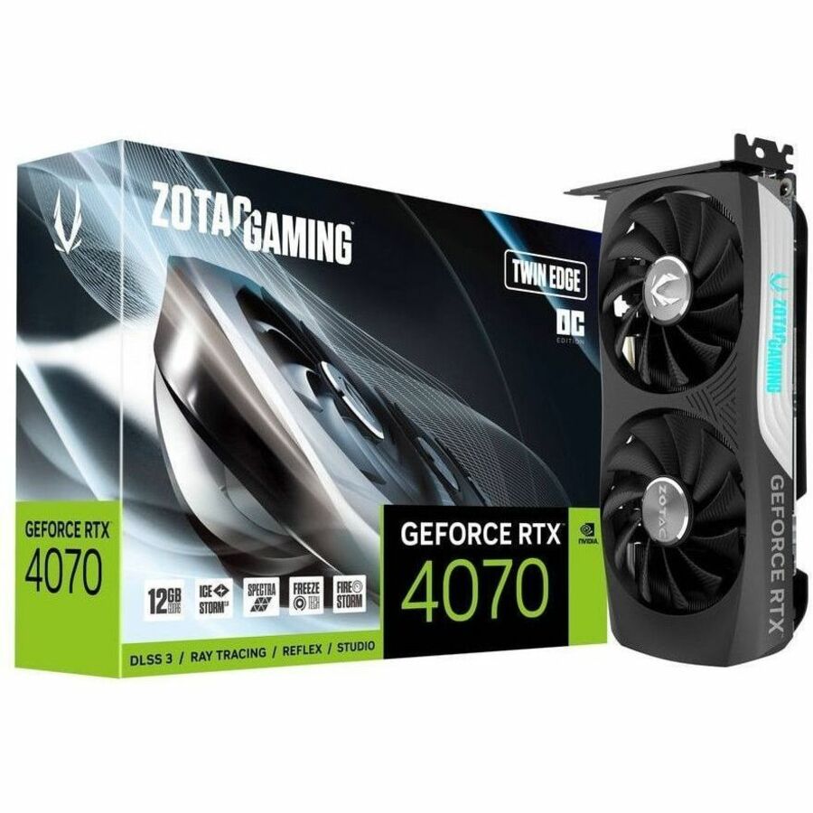 Zotac NVIDIA GeForce RTX 4070 Graphic Card - 12 GB GDDR6 ZT-D40740H-10M