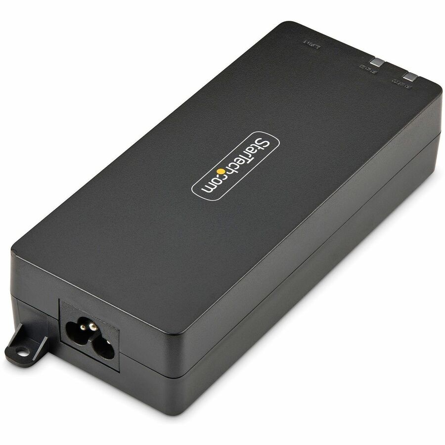 StarTech.com 1-Port 10Gbps Gigabit PoE++ Injector, 90W, 2.5/5/10G Ethernet/10/100/1000M, PoE++ (802.3af/at/bt), Wall Mountable, Unmanaged AF41XC-POE-INJECTOR