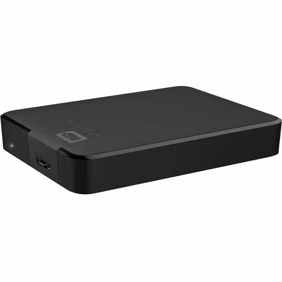 WD Elements WDBHJS0060BBK-WESN 6 TB Portable Hard Drive - External - Black WDBHJS0060BBK-WESN