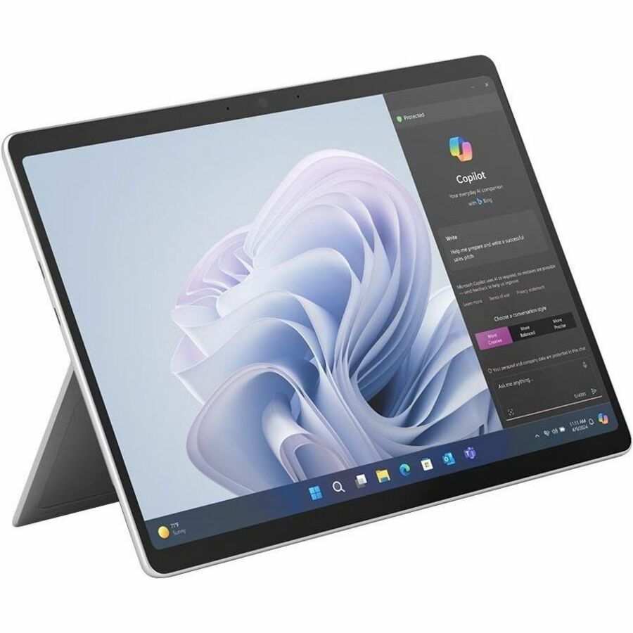 Microsoft Surface Pro 10 Tablet - 13" - vPro Technology - 32 GB - 256 GB SSD - Windows 11 - 5G - Platinum EP2-26312