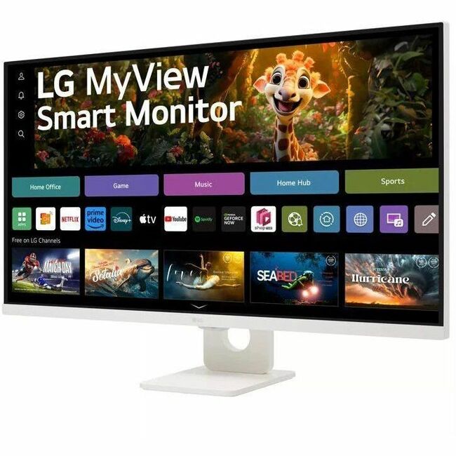 LG MyView 32SR73U-W 32" Class 4K UHD Smart LCD Monitor - 16:9 32SR73U-W