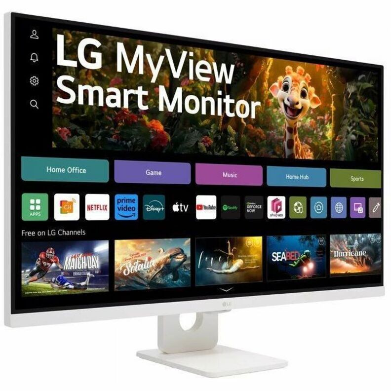 LG MyView 32SR73U-W 32" Class 4K UHD Smart LCD Monitor - 16:9 32SR73U-W