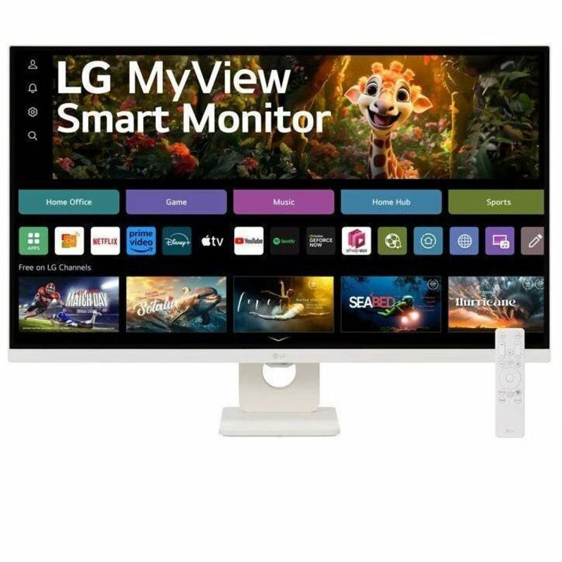 LG MyView 32SR73U-W 32" Class 4K UHD Smart LCD Monitor - 16:9 32SR73U-W